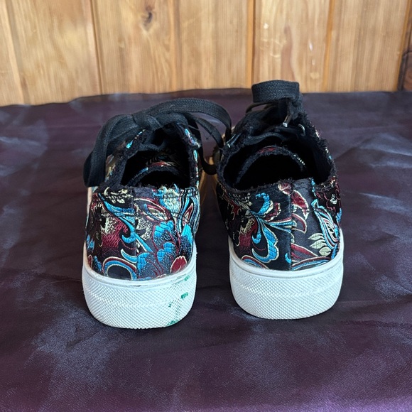 Rock & Candy Satin Floral Shoes - Picture 5 of 7